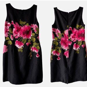 Tahari ASL Sleeveless Floral Sheath Dress